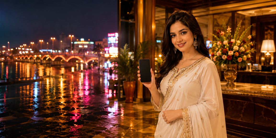 রাজশাহীর রাতের বাজারে ace670 মোবাইল ক্যাসিনো উপভোগ করছেন একজন ব্যবহারকারী